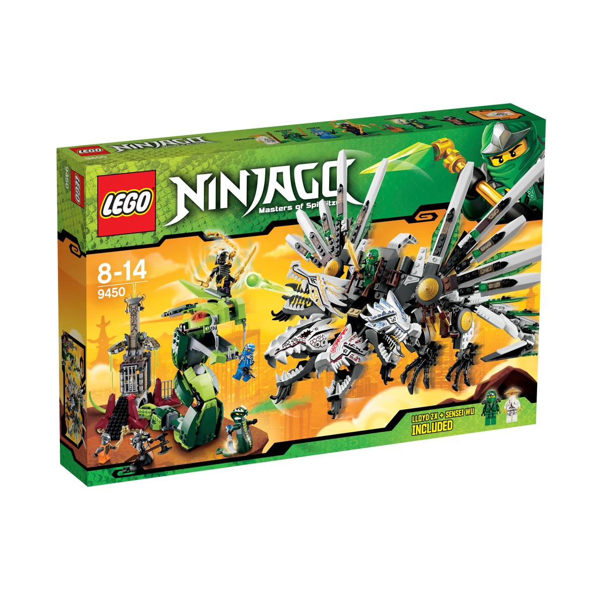 LEGO NINJAGO Epic Dragon Battle • Set 9450 • SetDB