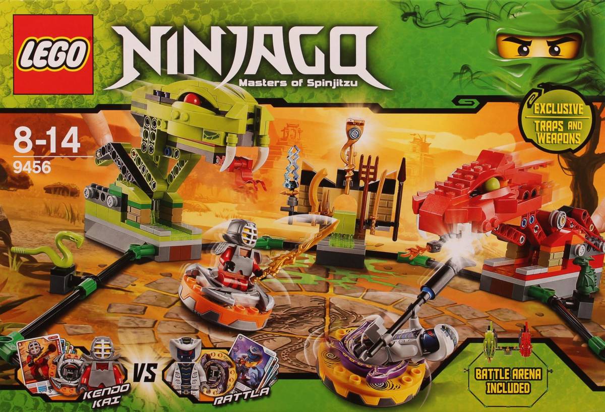 LEGO NINJAGO Spinner Battle • Set 9456 • SetDB