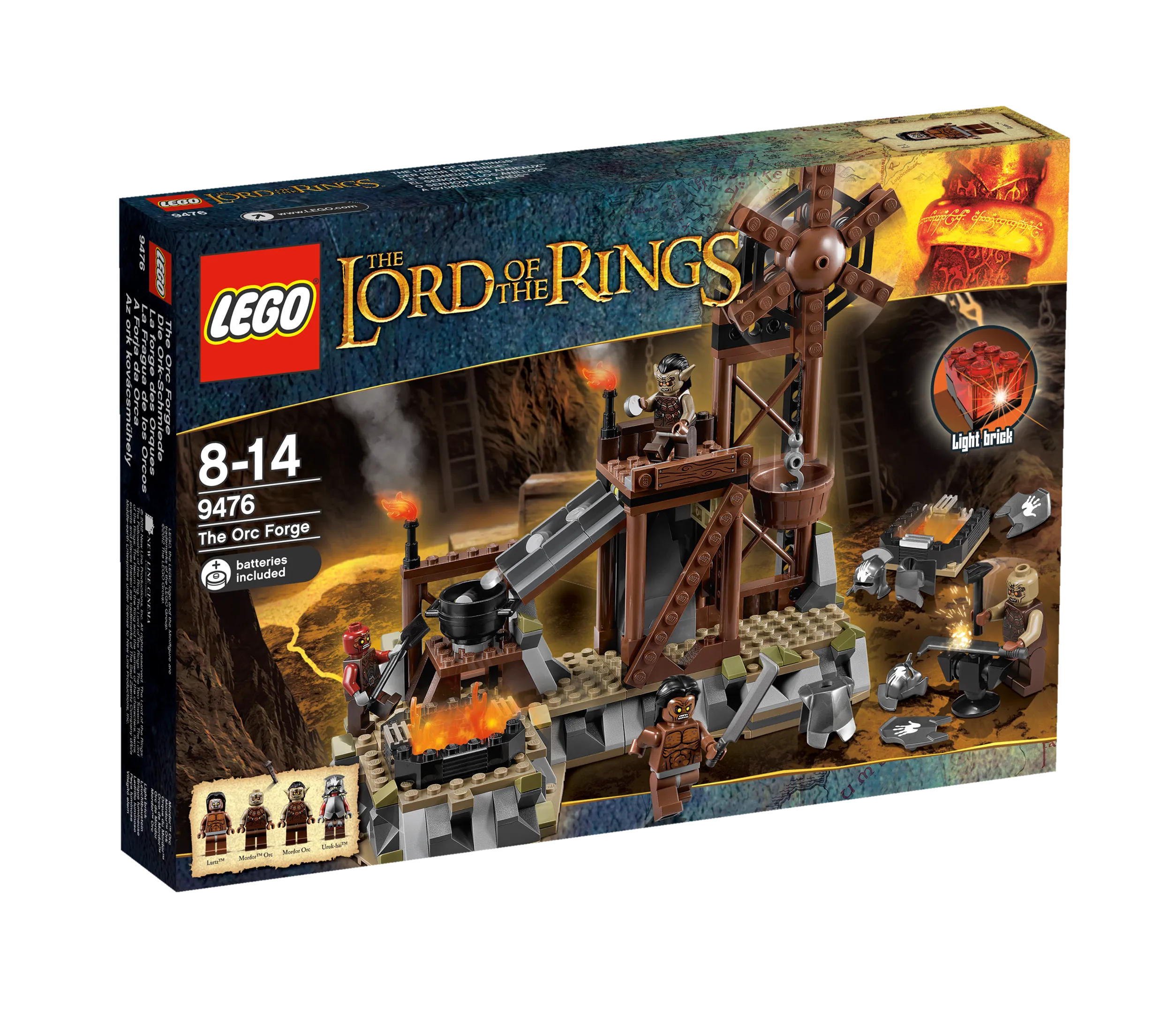 LEGO The Lord of the Rings The Orc Forge • Set 9476 • SetDB