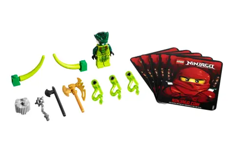 決まりました！ gifted Impressive LEGO Ninjago display set here with ALL of the