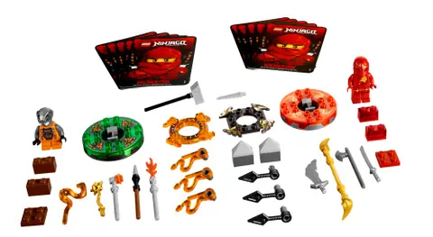 LEGO NINJAGO Weapon Pack • Set 9591 • SetDB • Merlins Bricks