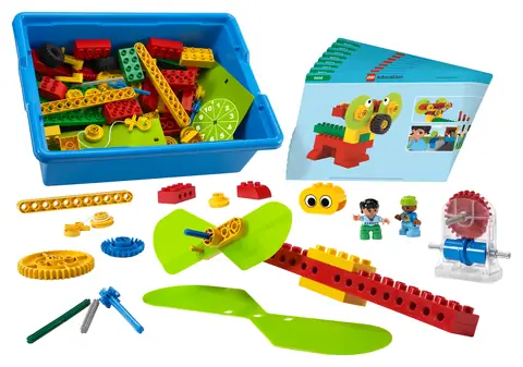 LEGO Education Duplo Figure Lego Ville Child Boy, Medium Blue Legs