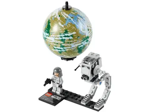 LEGO Star Wars Imperial AT-ST Pilot / Driver Plain Helmet, Dual Sided Head