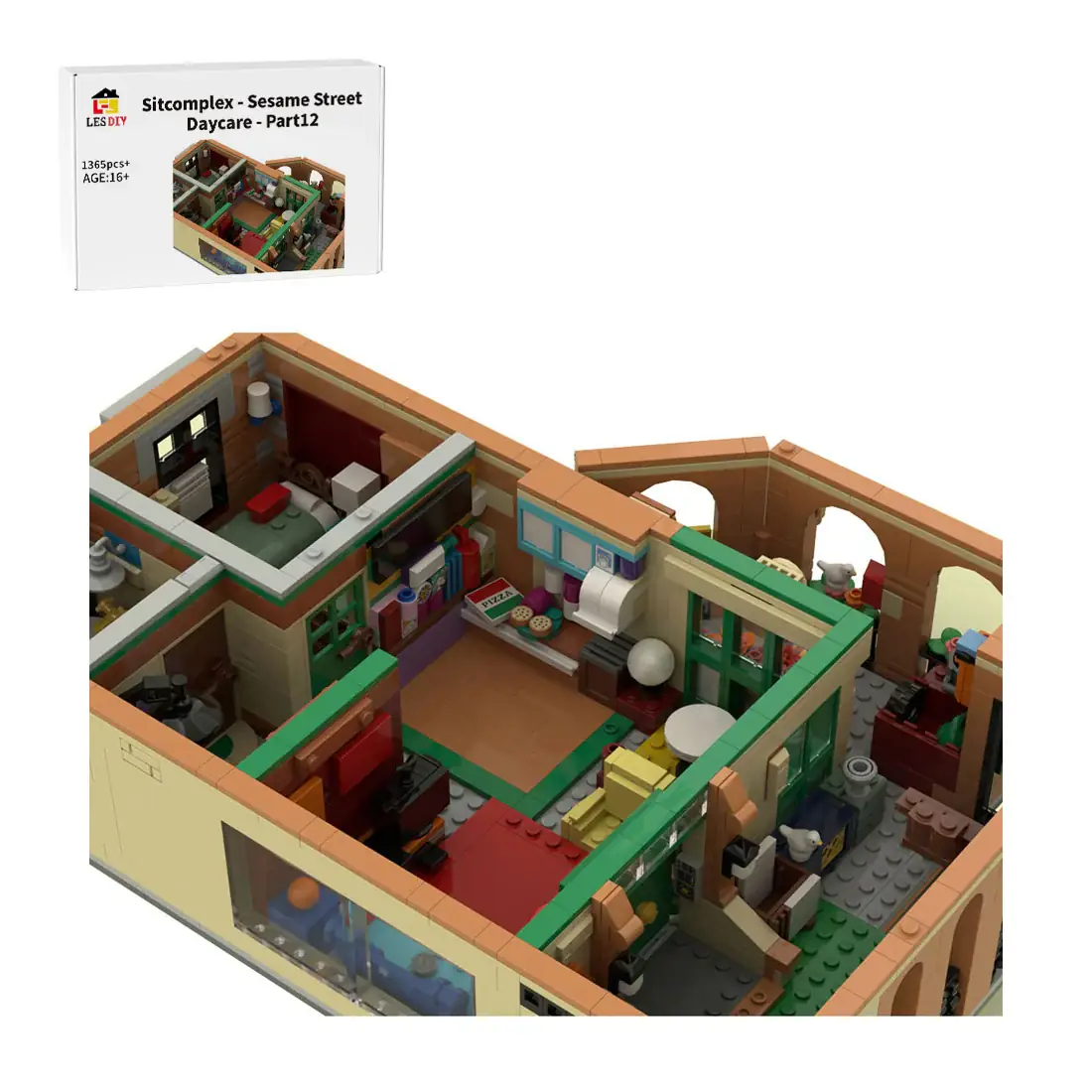 LesDiy Sitcomplex • Set 3364663 • SetDB • Merlins Bricks