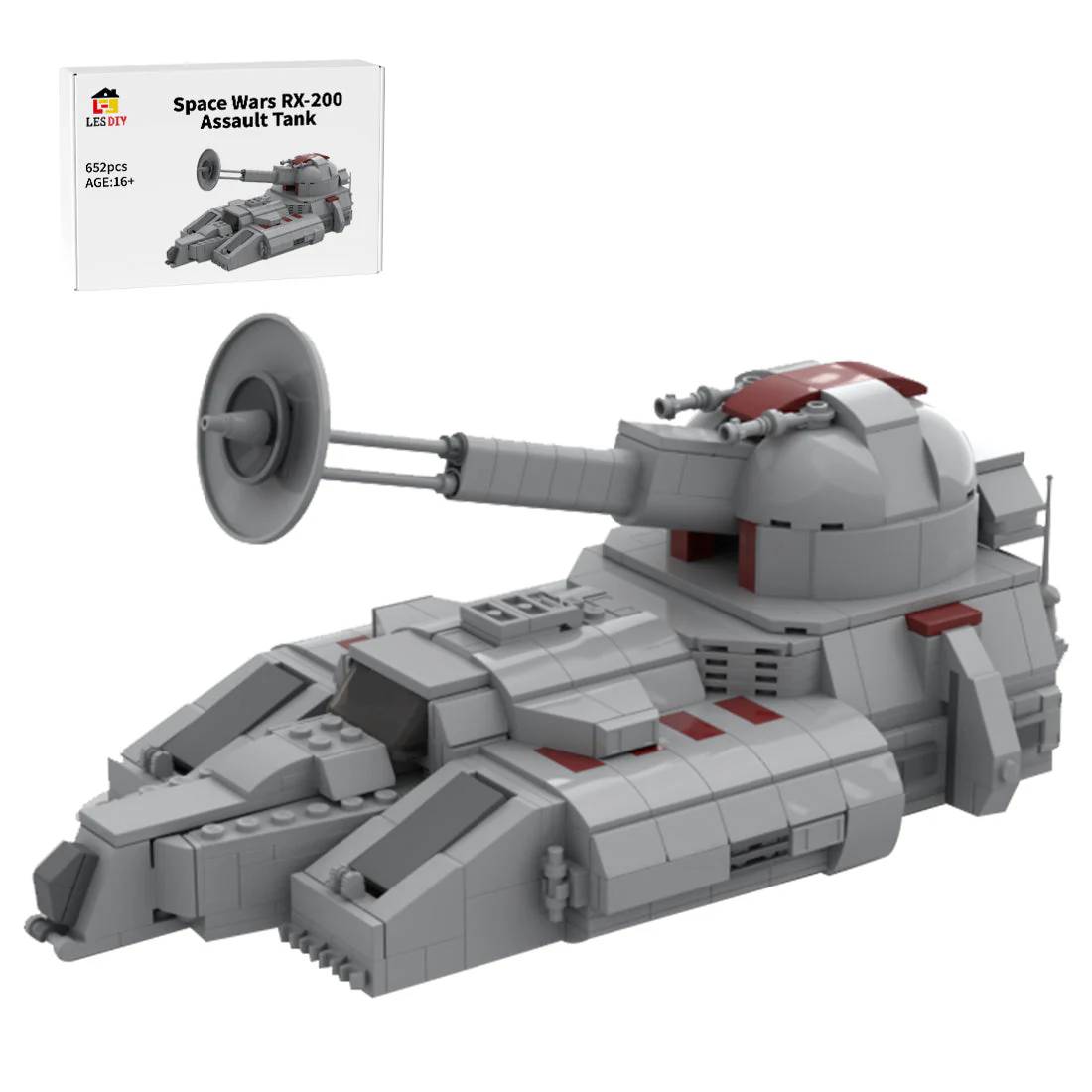 LesDiy Space Wars RX-200 Assault Tank • Set 3391379 • SetDB