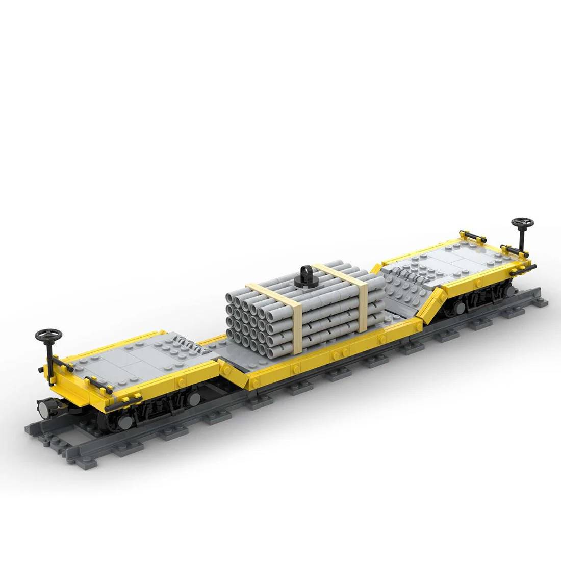LesDiy Center Drop Train Car • Set 3436931 • SetDB