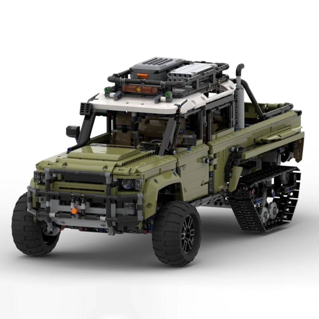 LesDiy Half-Track Car • Set 3461805 • SetDB • Merlins Bricks