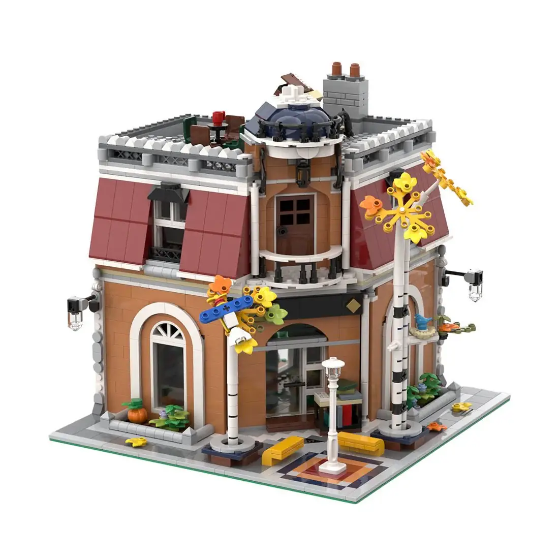 LesDiy Birch Books & Apartment 10270 Bookshop Alternative Build