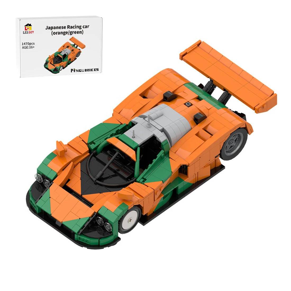 LesDiy Japanese Racing Car • Set 3695576 • SetDB