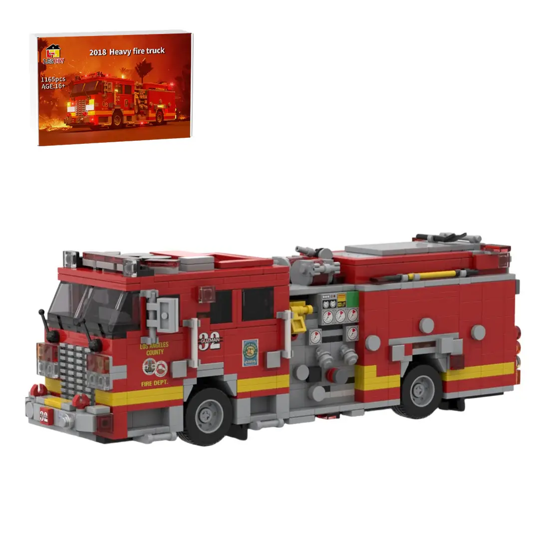 LesDiy 2018 KME Predator Severe Fire Engine LACoFD