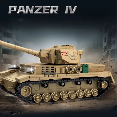 LEYI Panzer IV Tank • Set 66092 • SetDB • Merlins Bricks