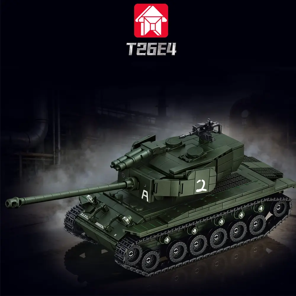 LEYI T26E4 Tank • Set 66102 • SetDB • Merlins Bricks