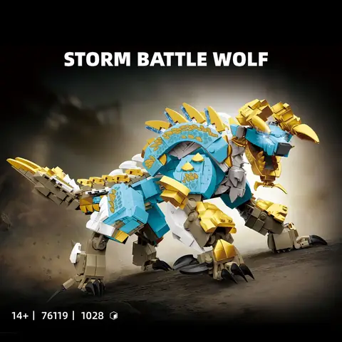 LEYI Storm Battle Wolf • Set 76119 • SetDB • Merlins Bricks