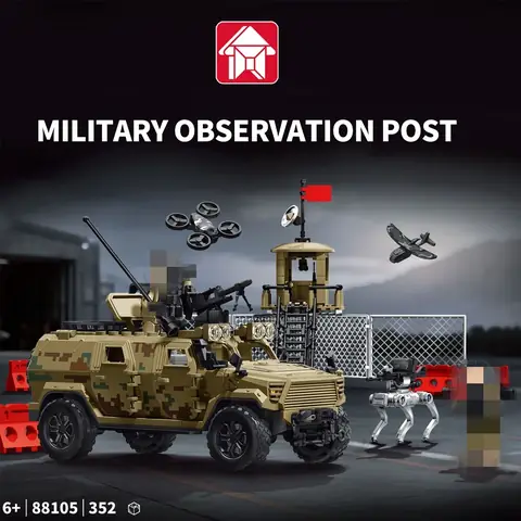 LEYI Armor Halftrack • Set 66063 • SetDB • Merlins Bricks