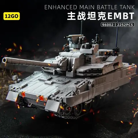 LEYI KF51 Panther Tank • Set 96001 • SetDB • Merlins Bricks