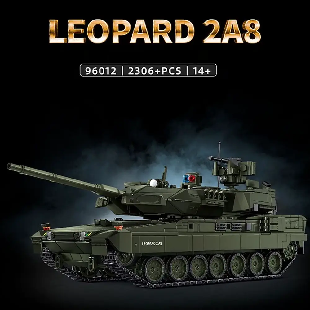 00s ifsixwasnine アシメントリータンク leopard vkei LeYi 66058 LEOPARD 2A7 HEAVY TANK Military