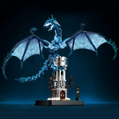 LEYI Blue Dragon • Set 99005 • SetDB • Merlins Bricks