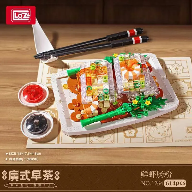 LOZ Cantonese morning tea 6 in 1 • MINI BLOCKS • Set 1260 LOZ Cantonese morning tea 6 in 1 • MINI BLOCKS • Set 1260