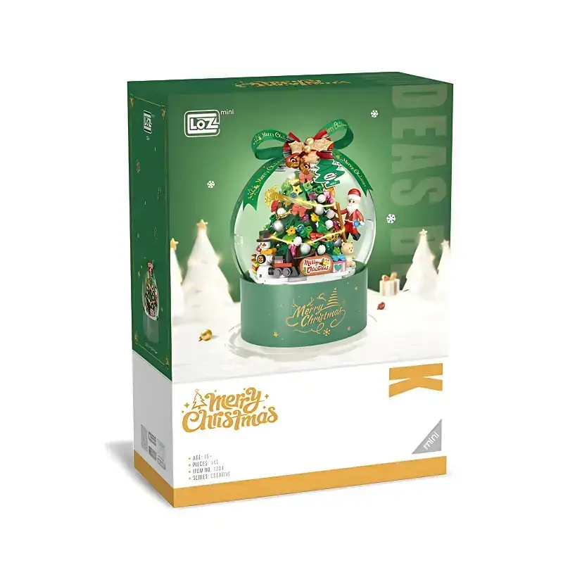 LOZ Merry Christmas Crystal Ball • MINI BLOCKS • Set 1304