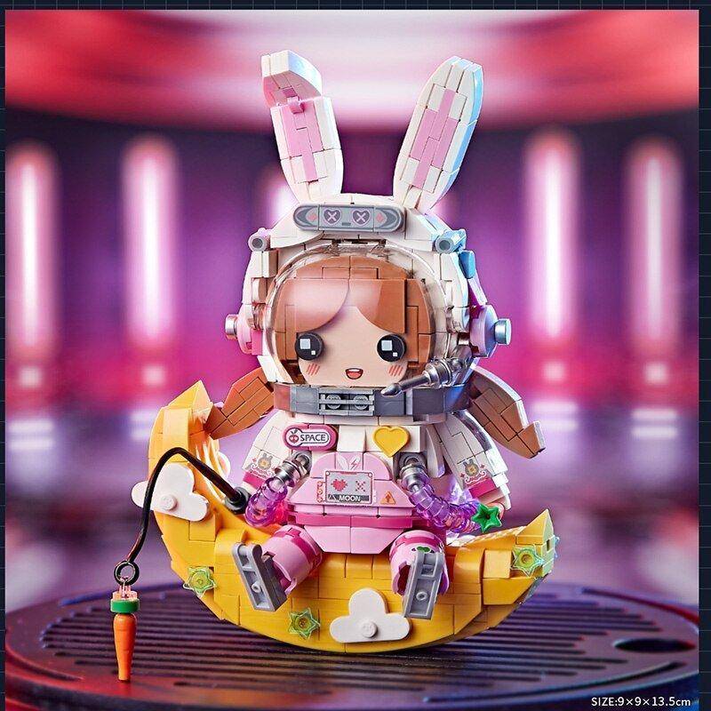 LOZ Astronaut with rabbit ears • MINI BLOCKS • Set 1754