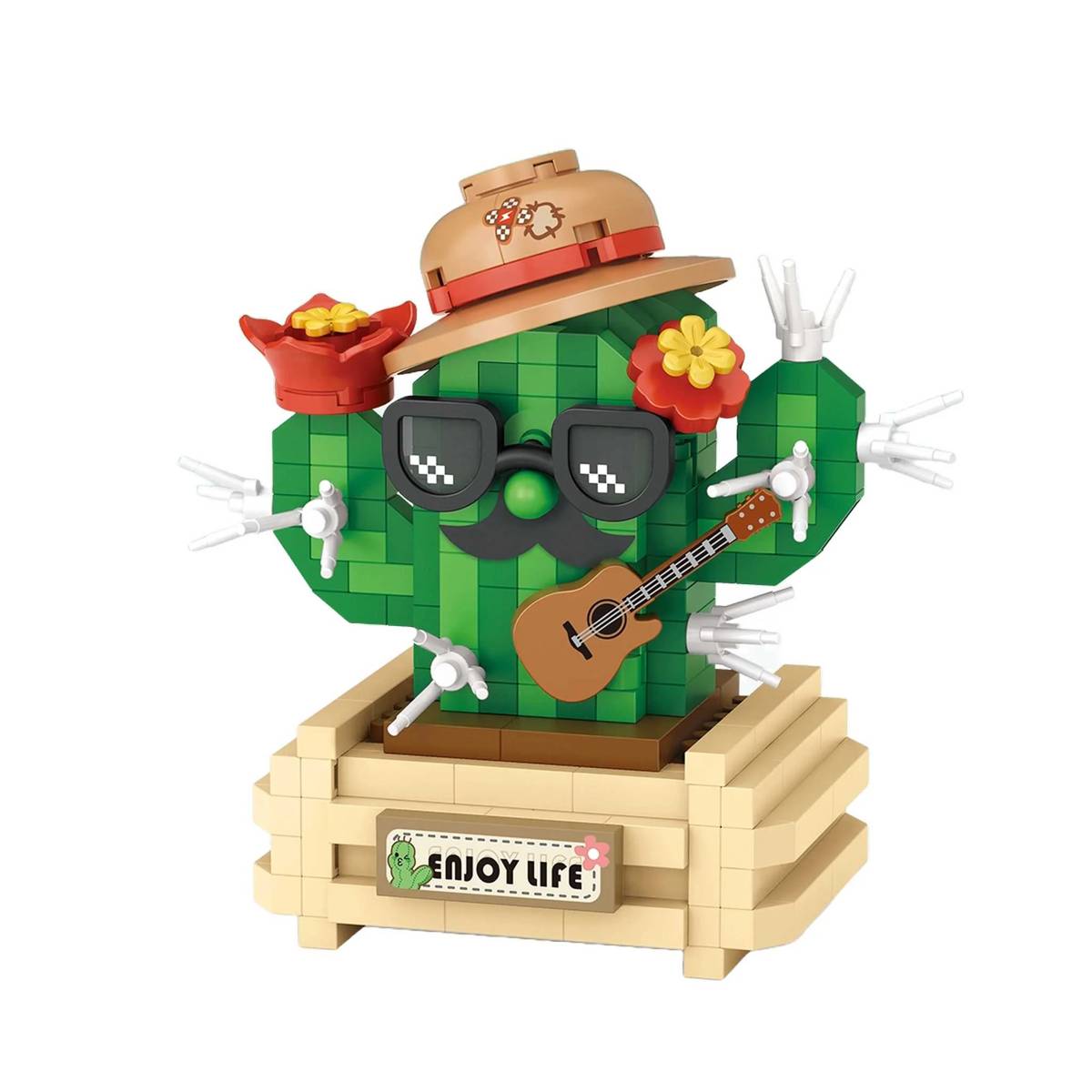 LOZ Cactus • DIAMOND BLOCKS • Set 8833 • SetDB