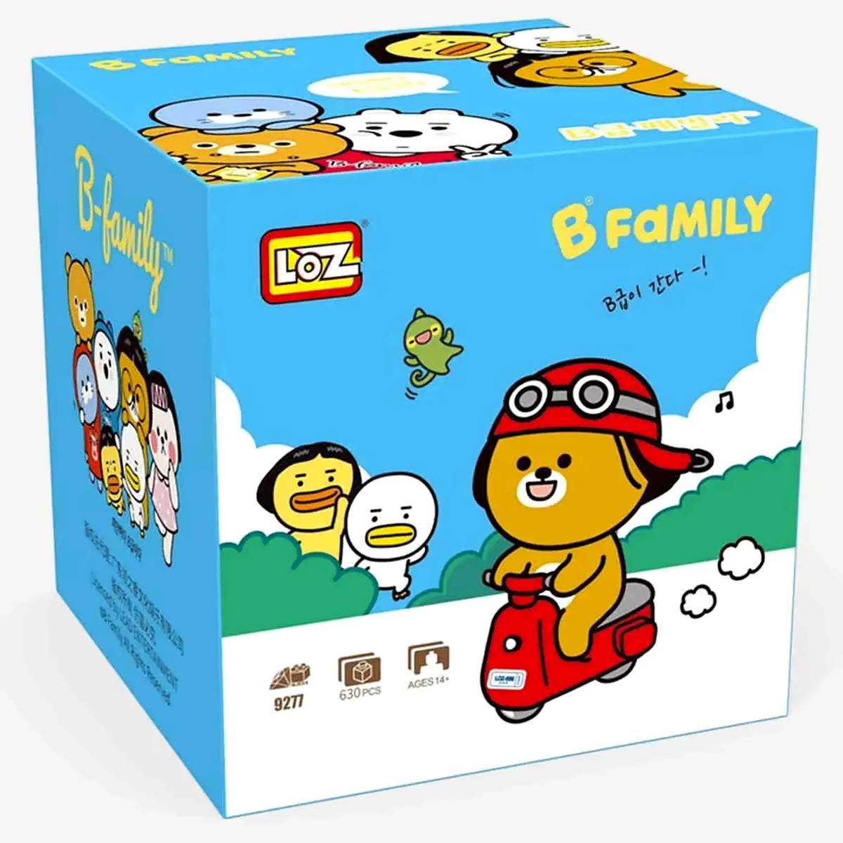 LOZ Bear with scooter • DIAMOND BLOCKS • Set 9277 • SetDB