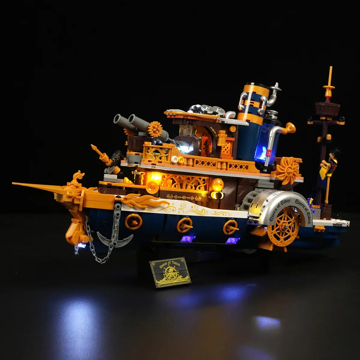 Lumibricks Steamboat • Set 11016 • SetDB • Merlins Bricks