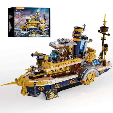 LUMiRiSE グッズセット Lumibricks Steamboat • Set 11016 • SetDB • Merlins Bricks
