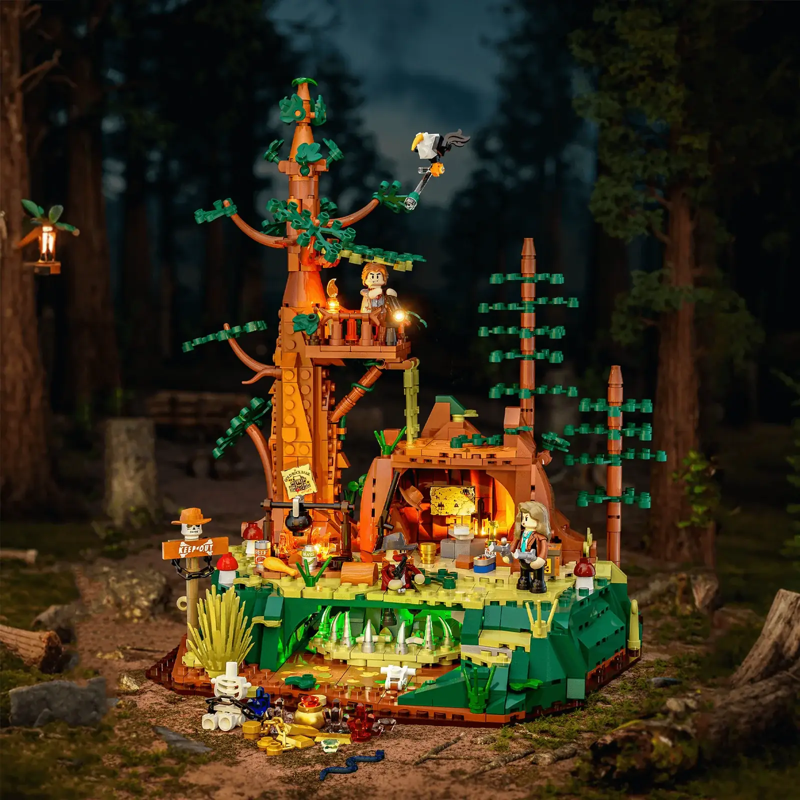 Lumibricks Sequoia Bandit Camp • Set 14012 • SetDB