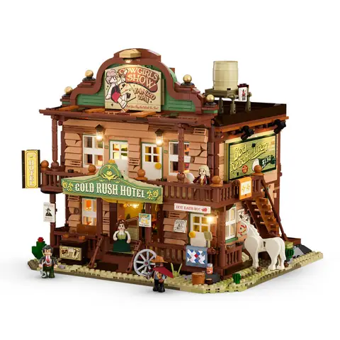 Lumibricks (Funwhole) Western Saloon • Set F9021 • SetDB