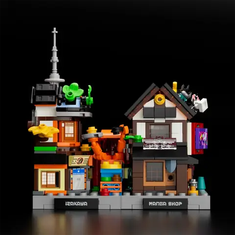 Lumibricks Micro Izakaya & Manga Shop • Set 17016