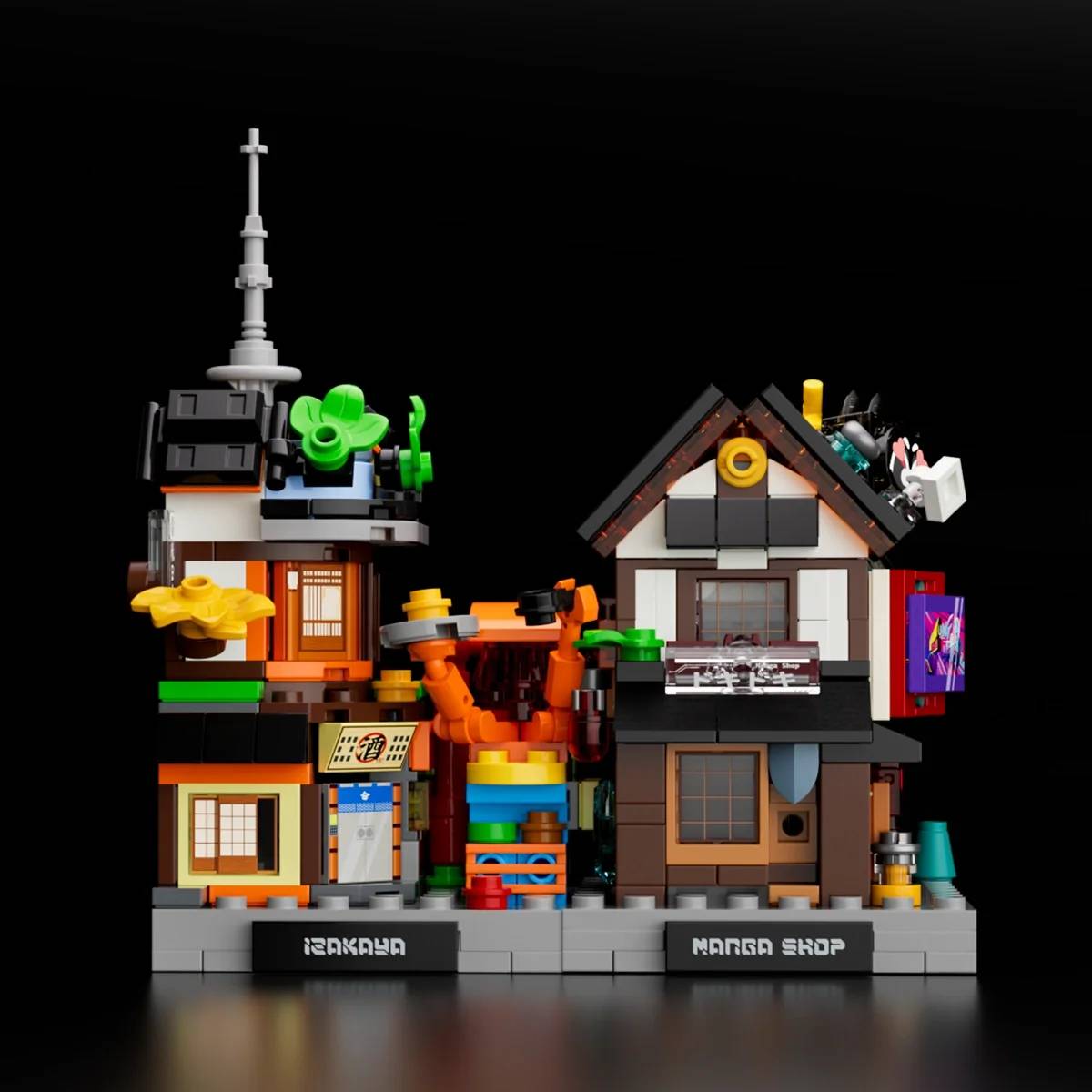 Lumibricks Micro Izakaya & Manga Shop • Set 17016