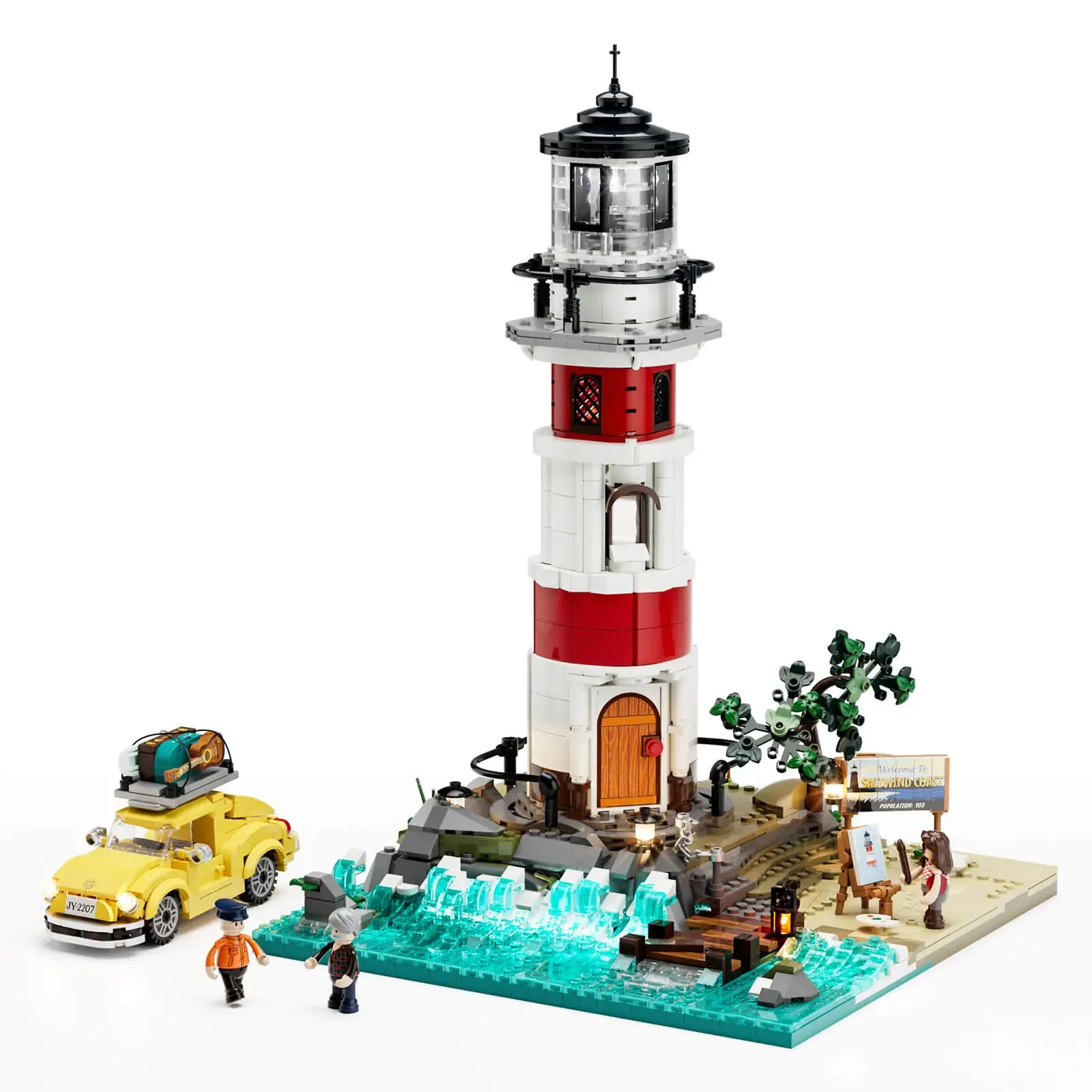 ユイさん　専用Lighthouse 150/ecosmart fire Lumibricks Sunrise Lighthouse • Set 18007 • SetDB