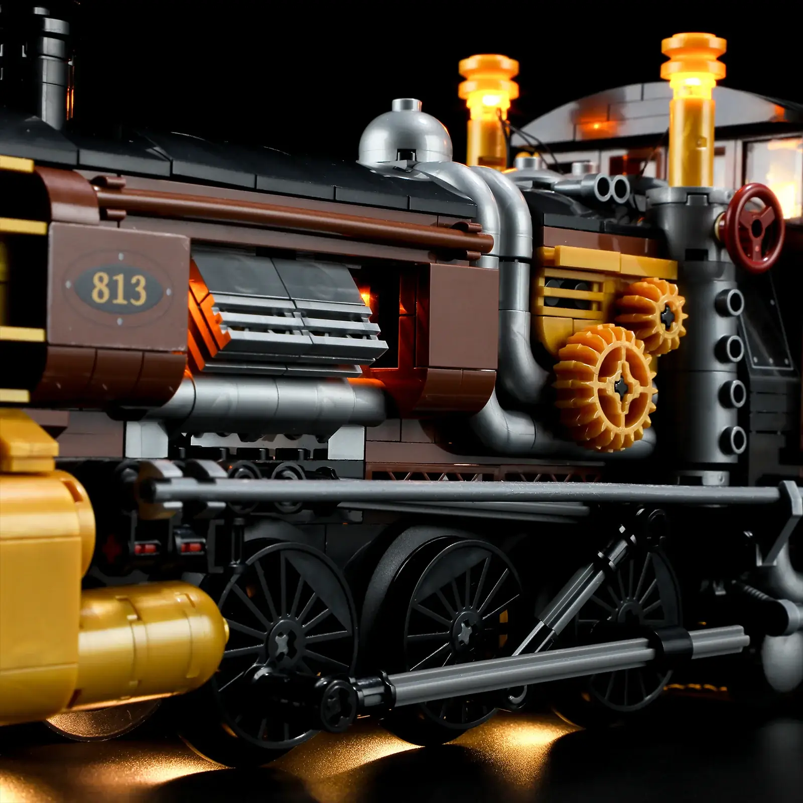 Lumibricks (Funwhole) Steampunk Ore Train • Set F9006