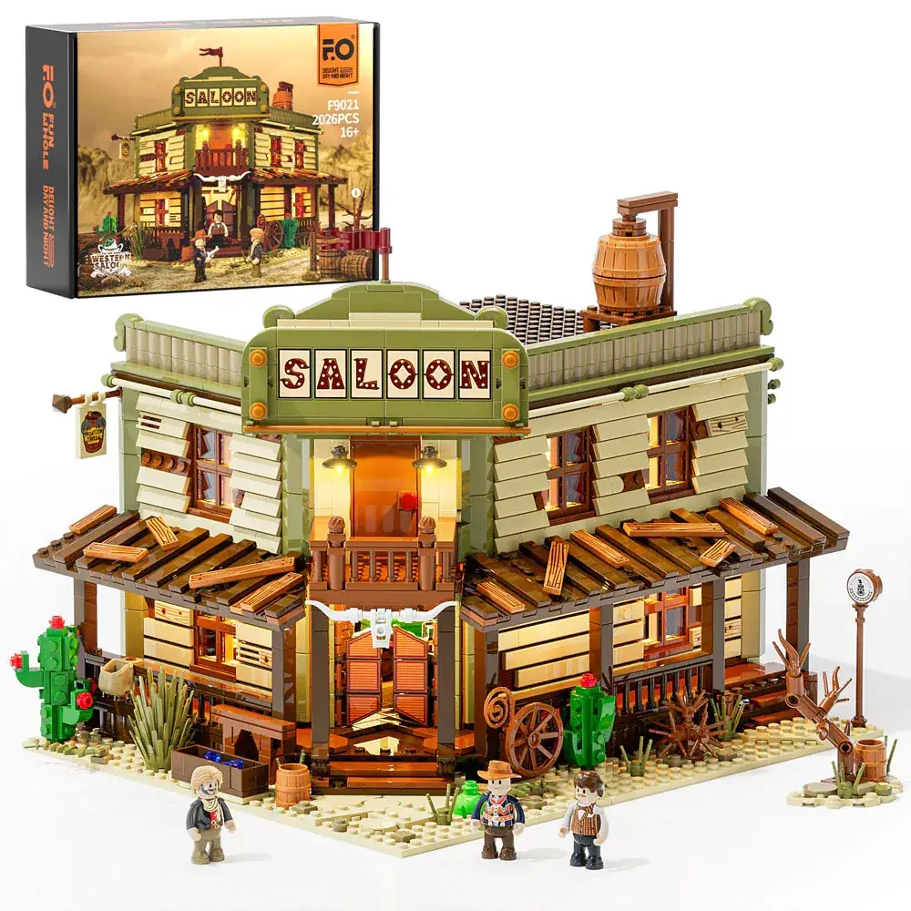 セレクトショップ★エルフィン★*゜ Lumibricks (Funwhole) Western Saloon • Set F9021 • SetDB
