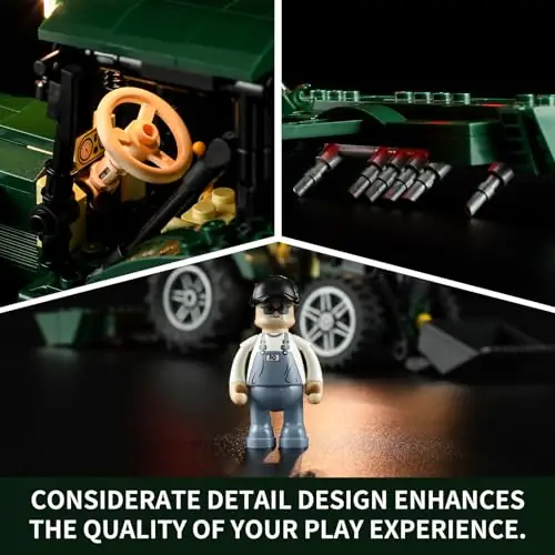 Lumibricks (Funwhole) Farm Tractor • Set F9025 • SetDB