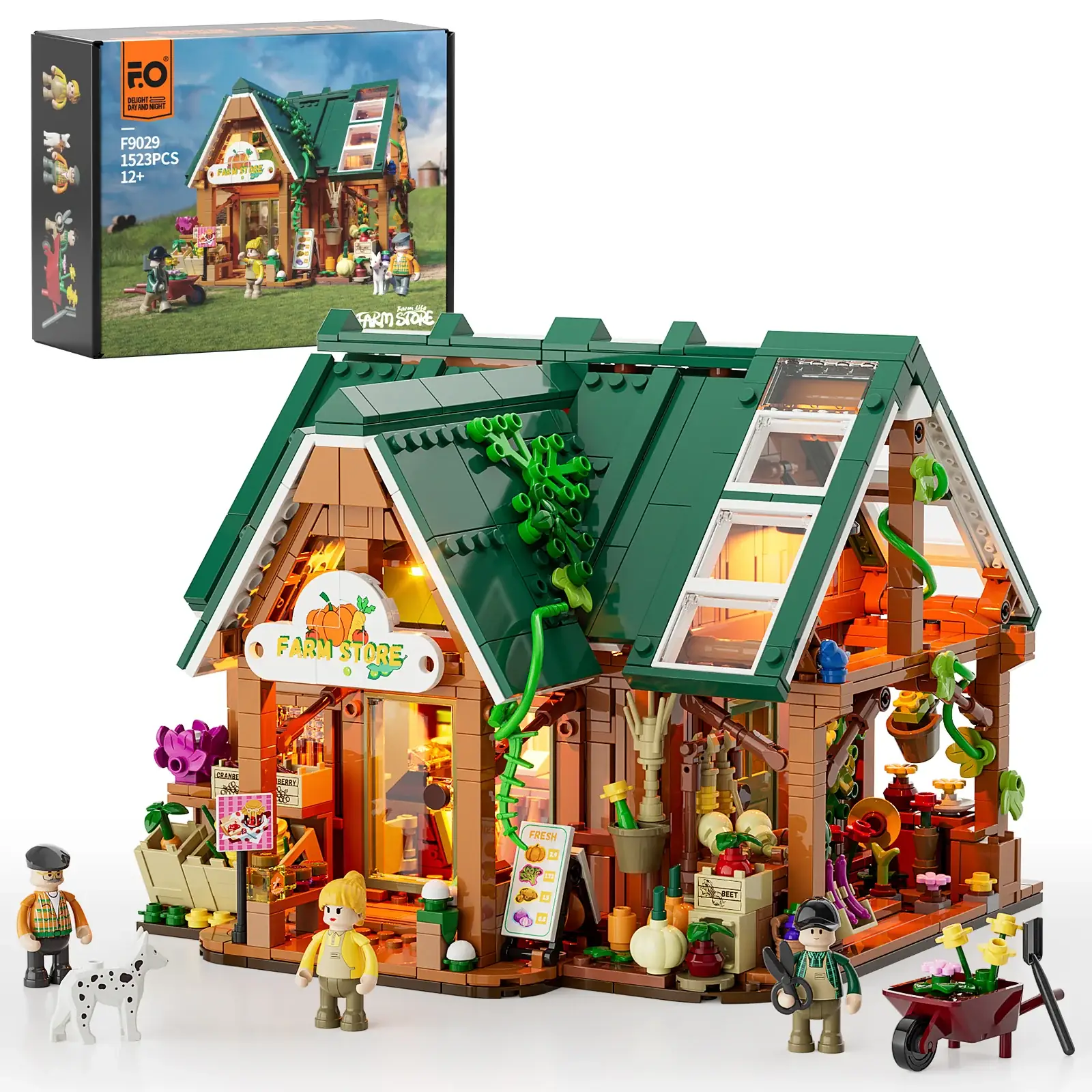 Lumibricks (Funwhole) Farm Store • Set F9029 • SetDB