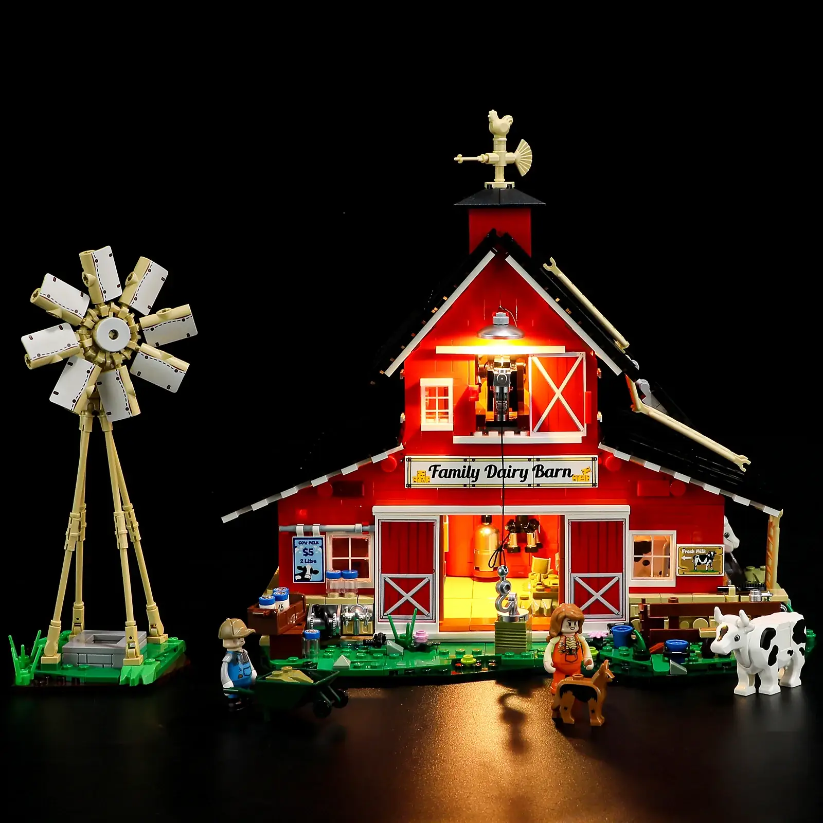 Set Costruzioni LUMIBRICKS Funwhole Fattoria Delle Api F9062 – Nuovo, Mattoncini Illuminati - Foto 5