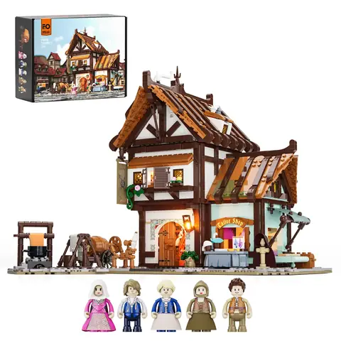 Lumibricks (Funwhole) Medieval Tailor Shop • Set F9038