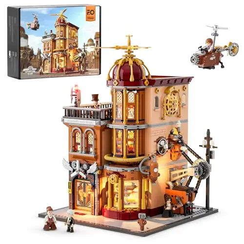 Lumibricks (Funwhole) Steampunk Flying Club • Set F9050
