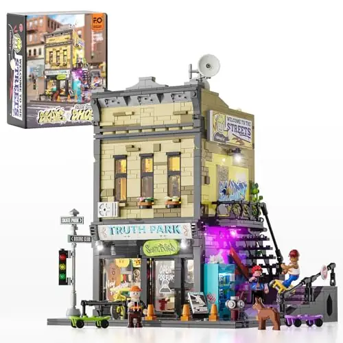 Lumibricks (Funwhole) Skate Shop • Set F9051 • SetDB
