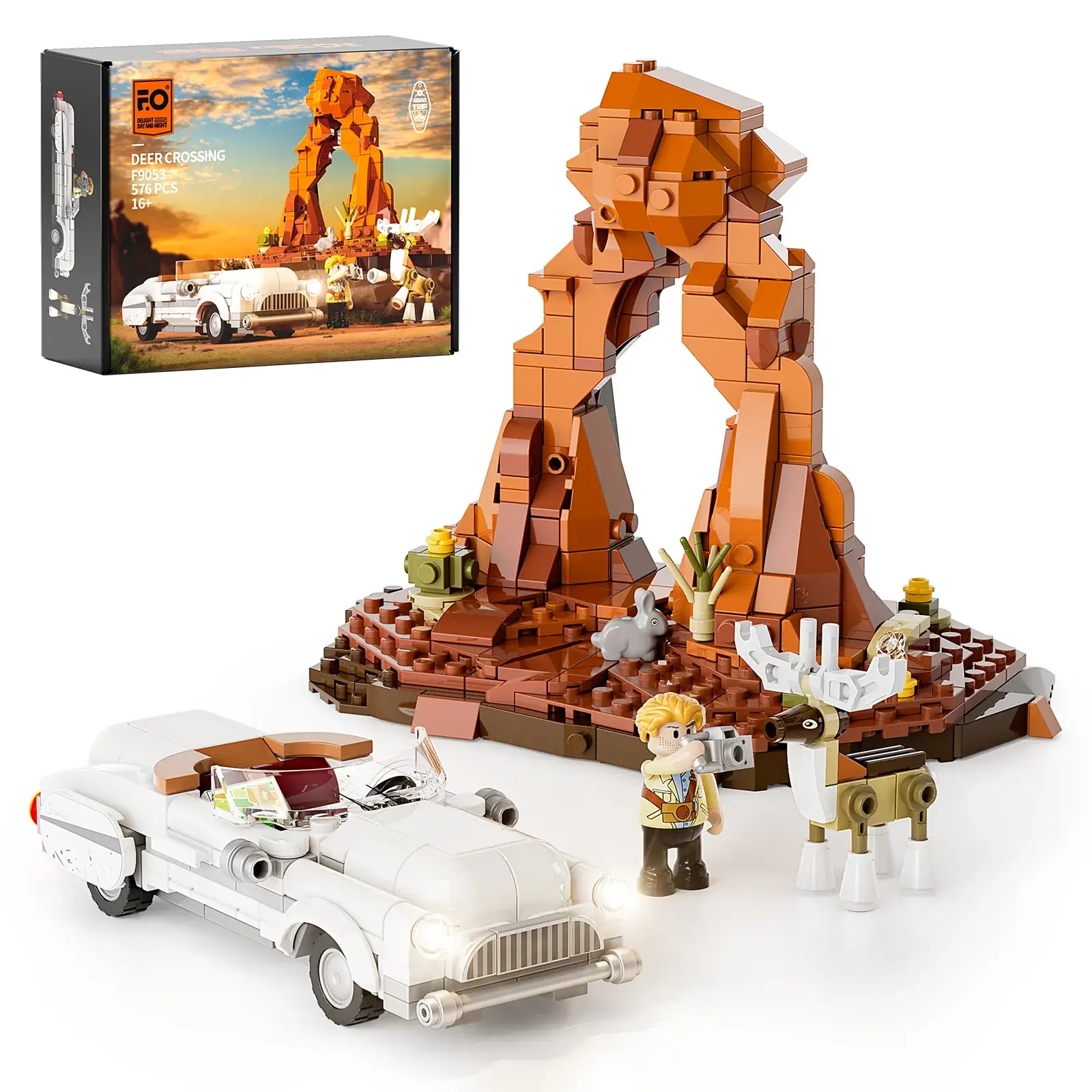 Lumibricks (Funwhole) Deer Crossing • Set F9053 • SetDB