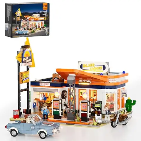 Lumibricks (Funwhole) Gas Station • Set F9065 • SetDB