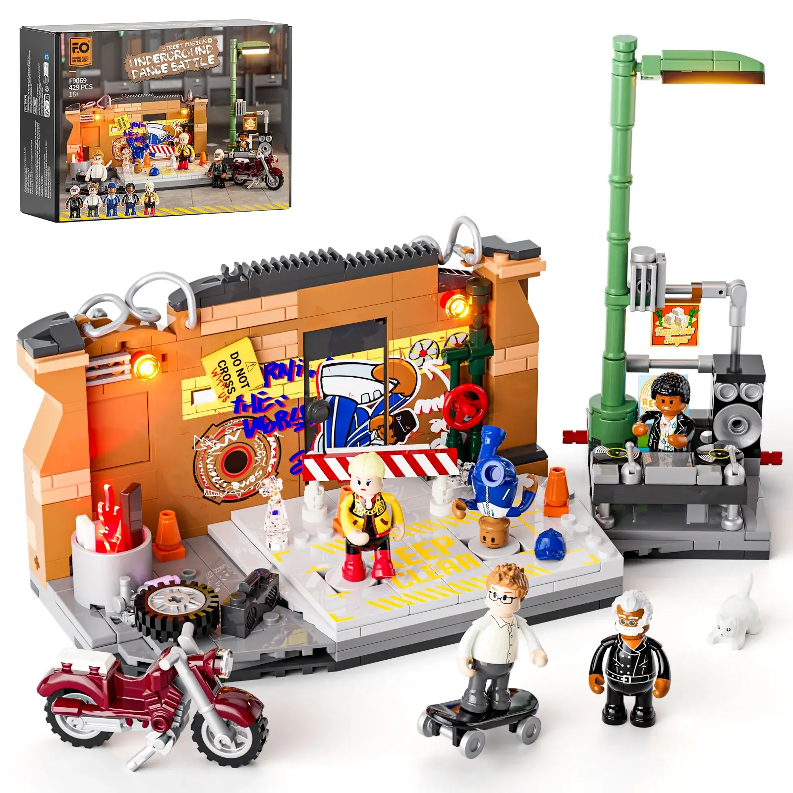 Lumibricks (Funwhole) Underground Dance Battle • Set F9069