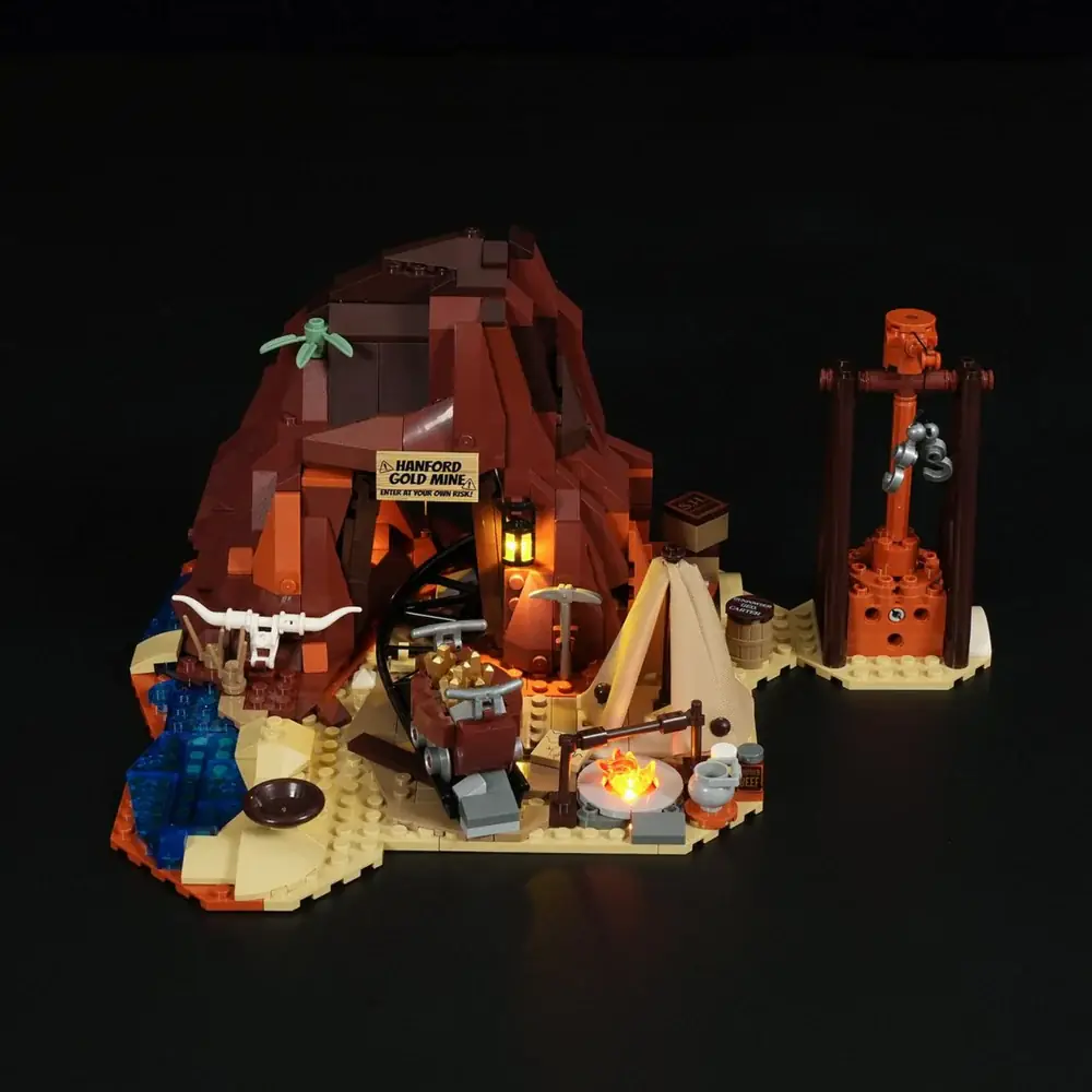 Lumibricks (Funwhole) Old West Gold Mine • Set F9077 • SetDB