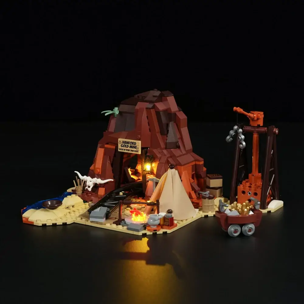 Lumibricks (Funwhole) Old West Gold Mine • Set F9077 • SetDB