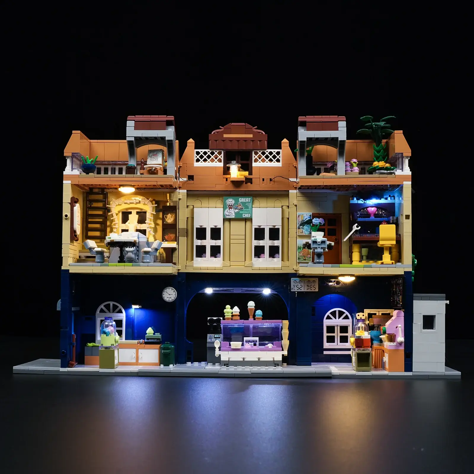 Lumibricks (Funwhole) Gelato Store • Set F9078 • SetDB
