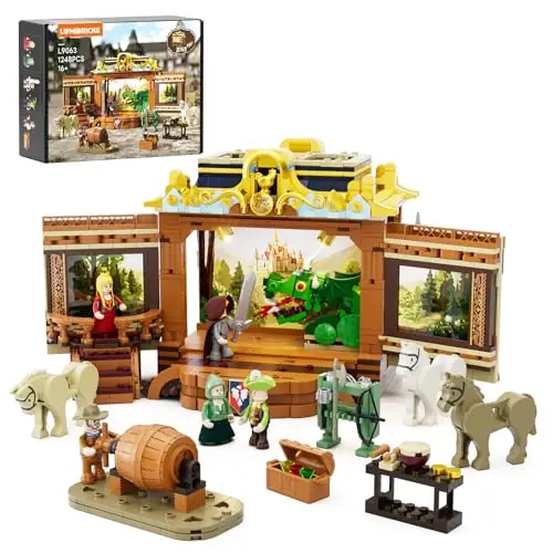 Lumibricks Medieval Troupe Carriage • Set L9063 • SetDB