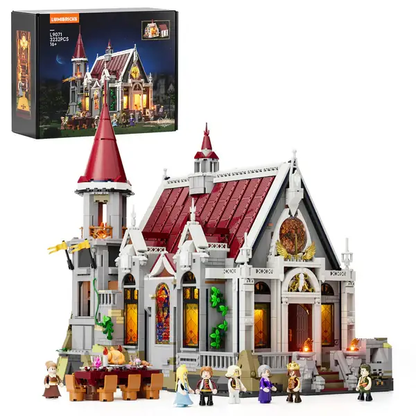 Lumibricks Castle Banquet Hall Europe • Set L9071 • SetDB