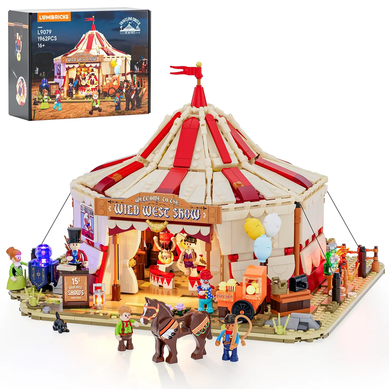 Lumibricks Wandering circus • Set L9079 • SetDB